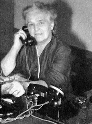 Jeanne Parmentier au journal